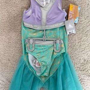 Disney Ariel Swimwear in Lavender and Aqua